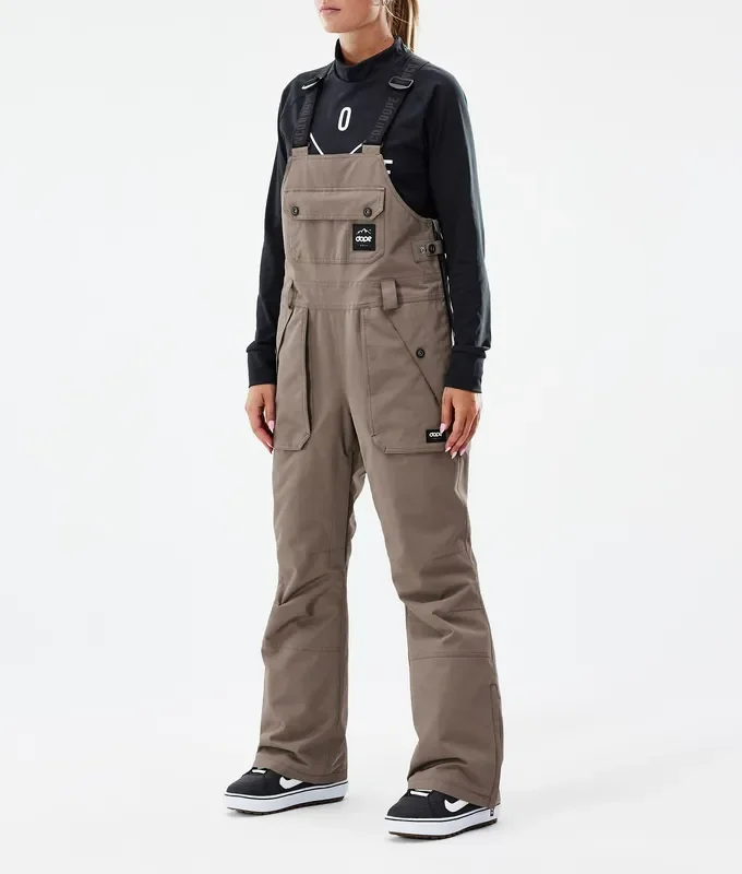 Nouvel Arrivage Dope Notorious B.I.B W Pantalon de Snowboard Femme Walnut