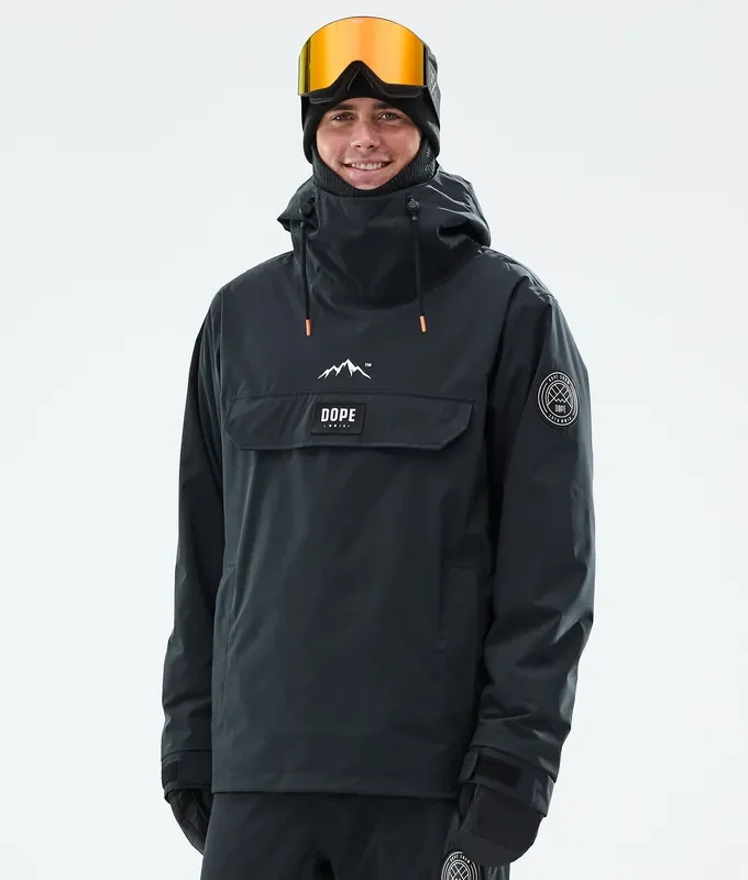 Nouvelle Collection Dope Blizzard Veste Snowboard Homme Black