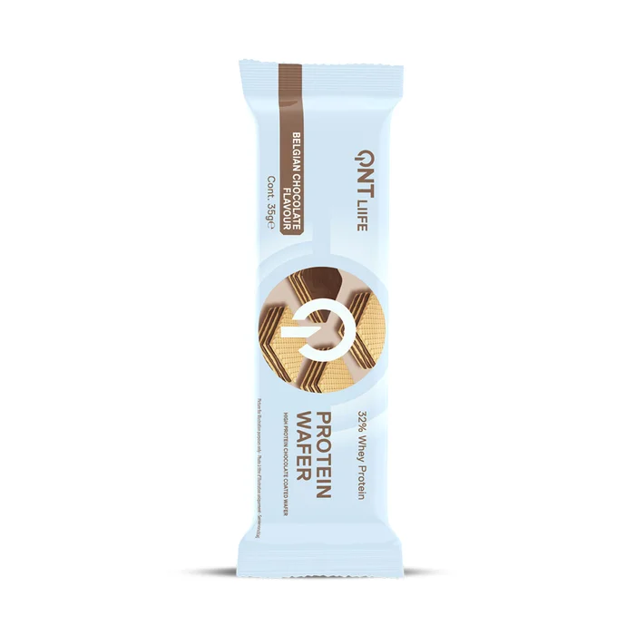 Nutrition protéinée QNT Protein Wafer 32% – Chocolate [Taille 35 g]
