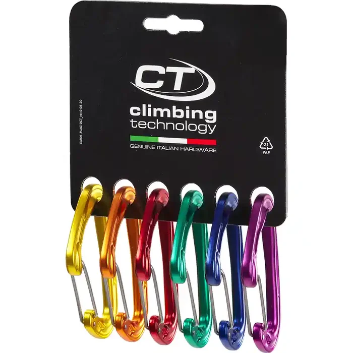 Offre Du Jour Pack 6 mousquetons Fly Weight Evo Climbing Technology