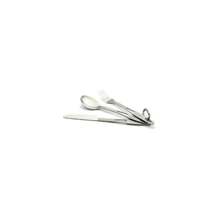 Offre Du Jour Set de couverts Toaks TITANIUM 3-PIECES CUTLERY SET
