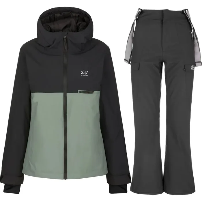 Offre Exclusive 2117 of Sweden Avan/Edum ensemble, femmes, noir/vert clair