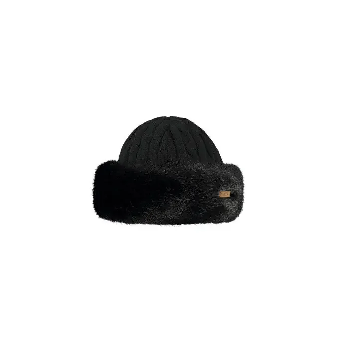 Offre Exclusive Bonnet Barts FUR CABLE BANDHAT Black