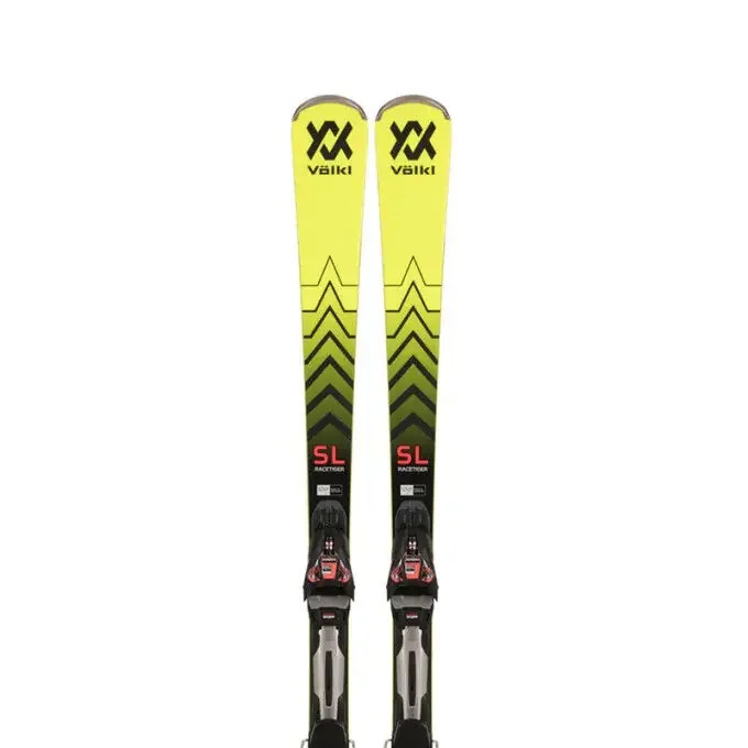 Offre Exclusive Pack de skis Völkl RACETIGER SL+RMOTION3 12 GW BLK/RED