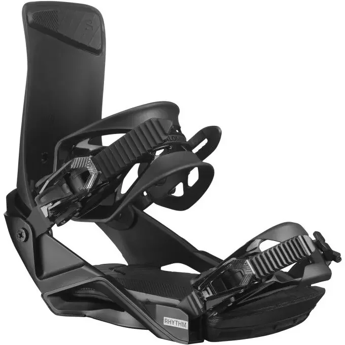 Offre Limitée Fixations Snowboard Salomon RHYTHM Black