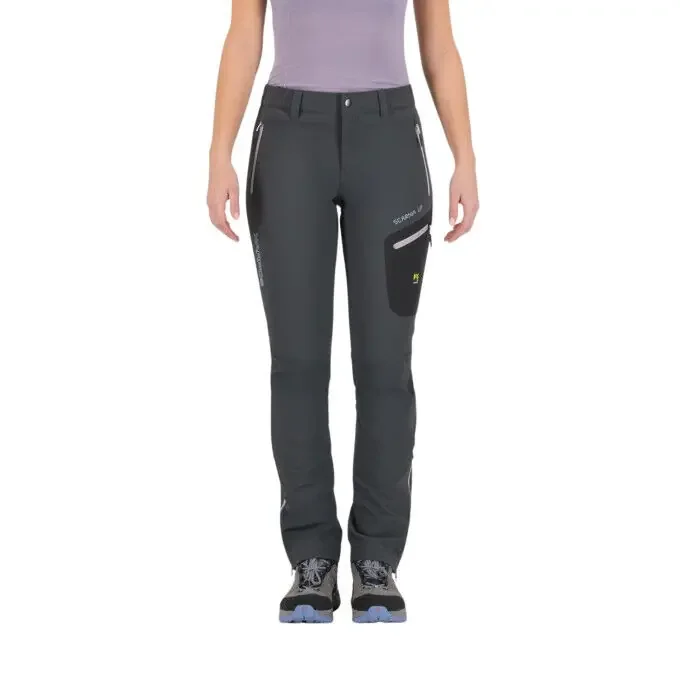Offre Limitée Pantalon de randonnée Femme Karpos Scarnia Up – Woodl Gray/Lavender