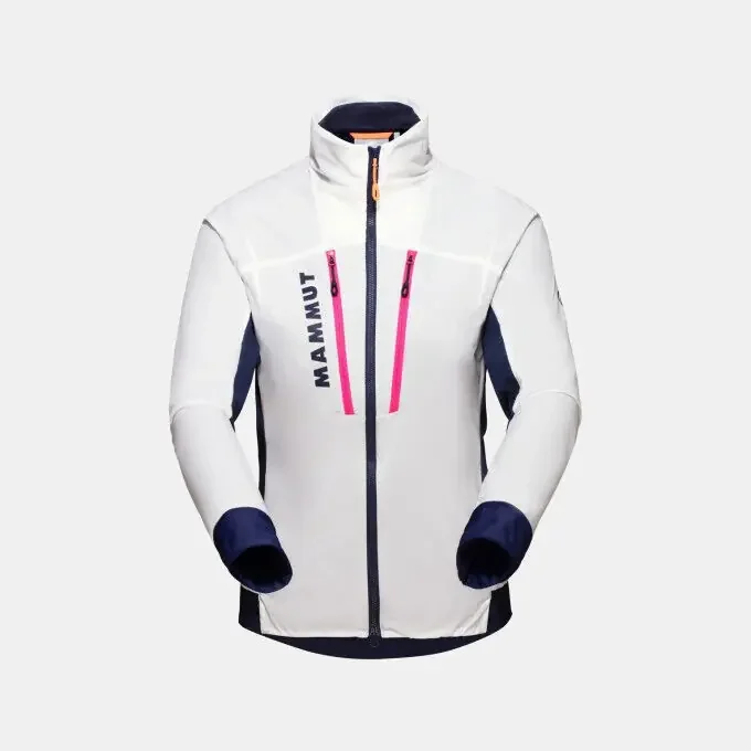 Offre Spéciale Veste de ski Mammut AENERGY IN HYBRID JACKET WOMEN White Marine