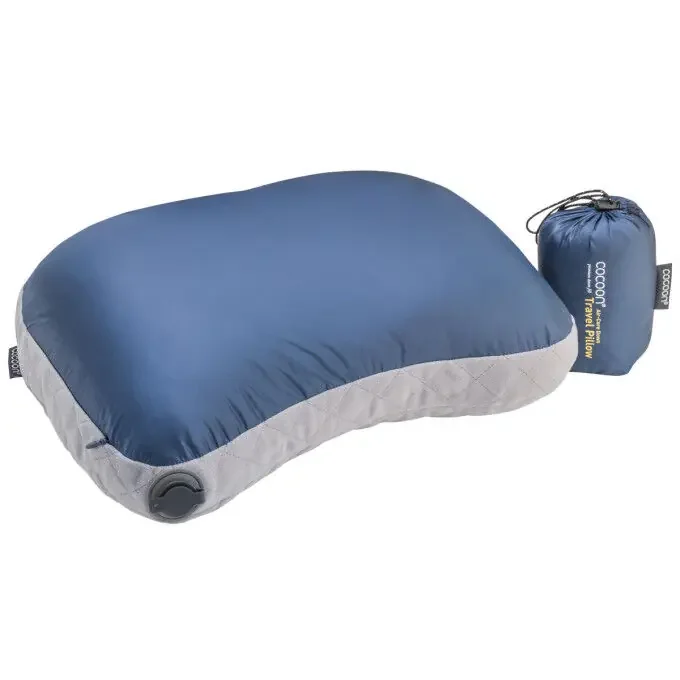 Oreiller de voyage Cocoon AIR CORE DOWN Dark Indigo/Grey Commander Vite