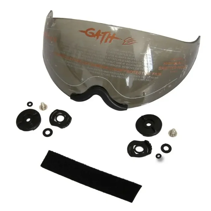 Original DEMI VISIERE FUMEE POUR CASQUE GATH CONVERTIBLE OU GEDI