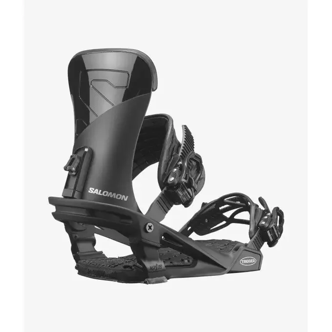 Original Fixations de snowboard Salomon TRIGGER Black