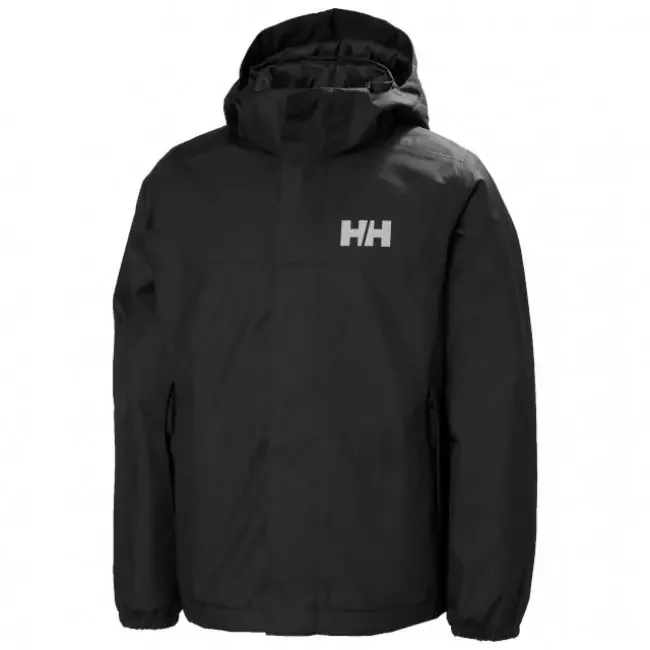 Original Helly Hansen Vancouver, imperméable, junior, noir