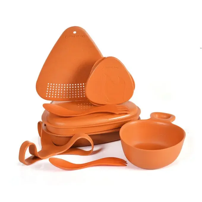 Original Kit repas 8 pièces Light My Fire Rusty Orange