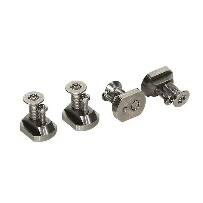 Original Lot de 4 track nuts universels pour foil – m6 – avec blocage