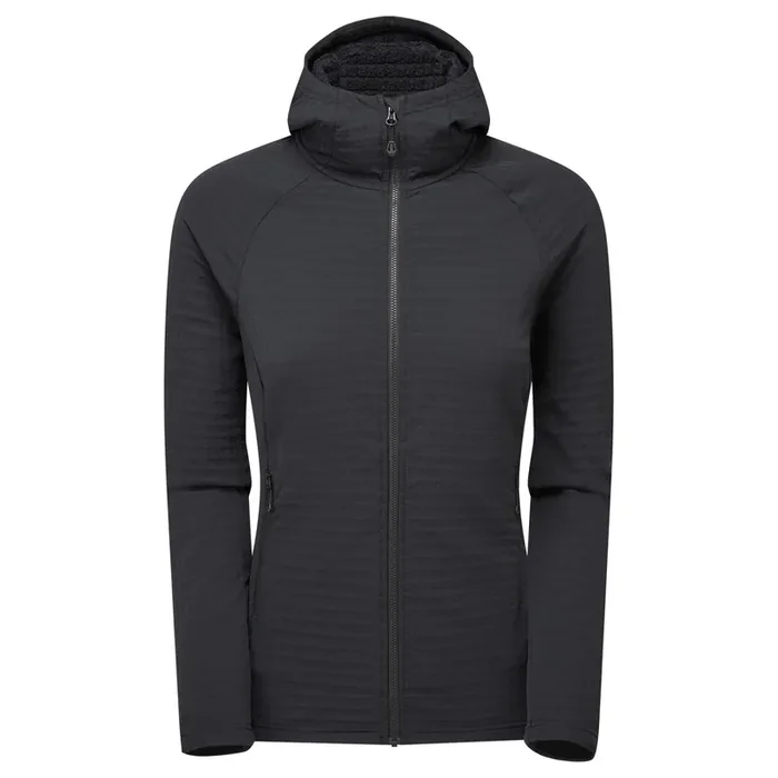 Original Montane F Protium Xt Hoodie, polaire, femme, noir