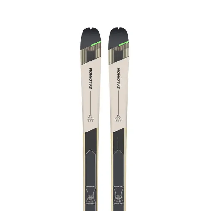 Original Skis Salomon MTN 86 CARBON + peaux SKIN