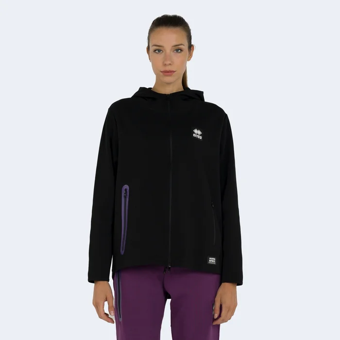 Oversized women’s jacket with zip