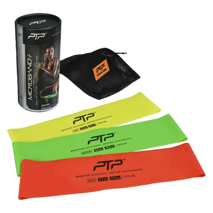 Pack de 3 matériel d&rsquo;entraînement PTP Microband