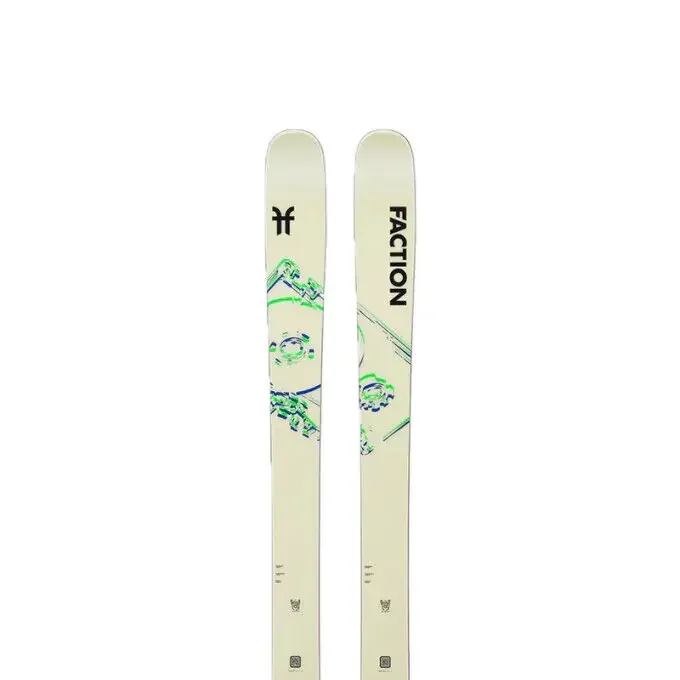 Pack de skis Faction PRODIGY 2X Beige + fix Nouvelle Collection