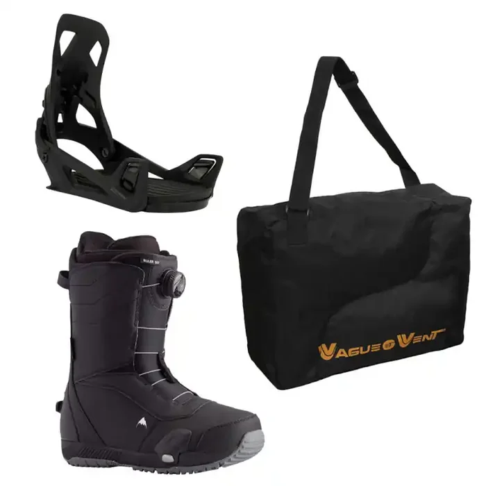 PACK FIXATION BURTON STEP ON RE FLEX + BOOTS BURTON RULER STEP ON + HOUSSE Artisanat