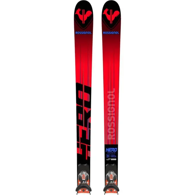 Pack skis Junior Rossignol HERO GS R22 + SPX12 Red Produit De Marque