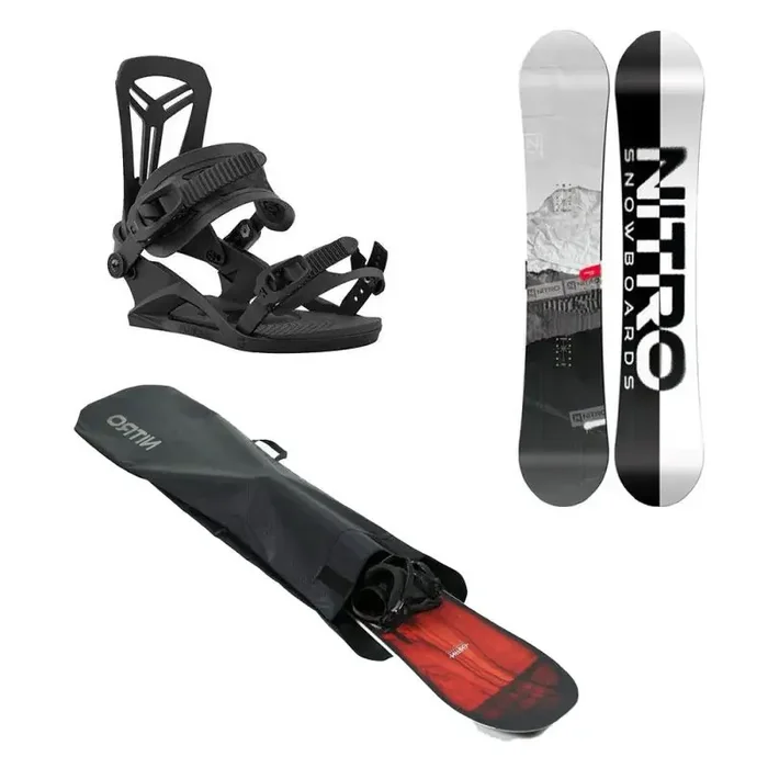 PACK SNOW NITRO PRIME RAW + FIXATIONS UNION FLITE PRO + HOUSSE Acheter En Ligne