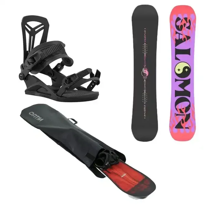 PACK SNOW SALOMON OH YEAH + FIXATIONS UNION FLITE PRO + HOUSSE Commande En Gros