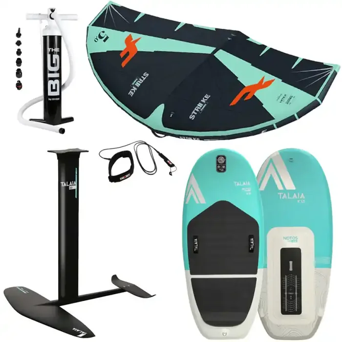 Pack Wingfoil PLANCHE TALAIA GONFLABLE + FOIL TALAIA + AILE F-ONE STRIKE V3 Certifié