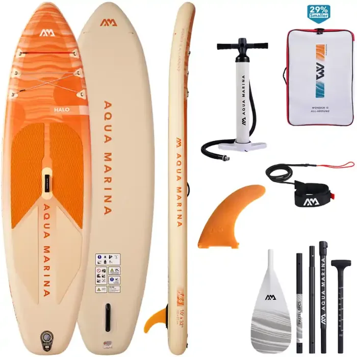 Paddle gonflable ultra-leger aqua marina halo tpu 10.0 Original