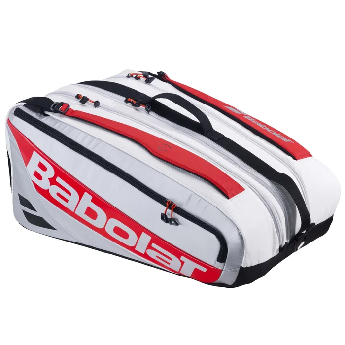 Pádel Bolsa RH Pro Padel Juan Lebron Blanco Rojo