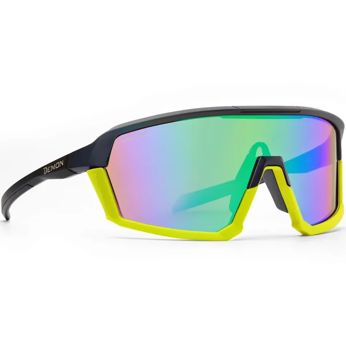 Paiement Sécurisé Demon Gravel, lunettes de soleil, noir/jaune