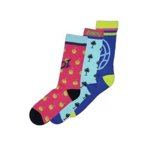 Paires de chaussettes imprimées Bold Bro I Crew Move (x3)