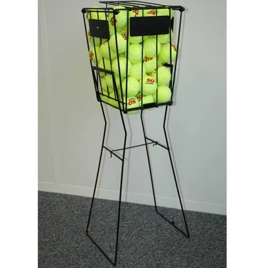 Panier à Balles de Tennis Tyger 72 Balles Noir