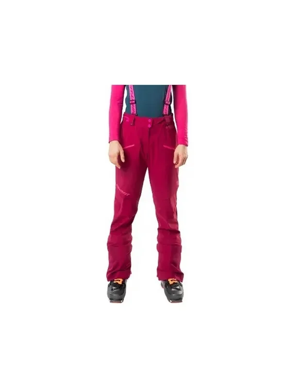 Pantalon de Ski de Randonnée Dynafit Free Infinium Goretex Beet Red W 2024 Offre Limitée