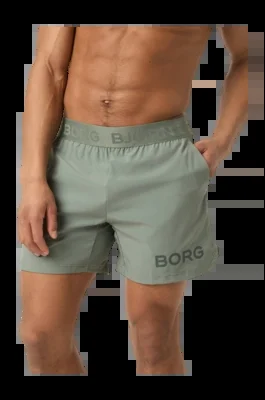 Pantalon de Sport Björn Borg Men Borg Short Shorts Agave Green