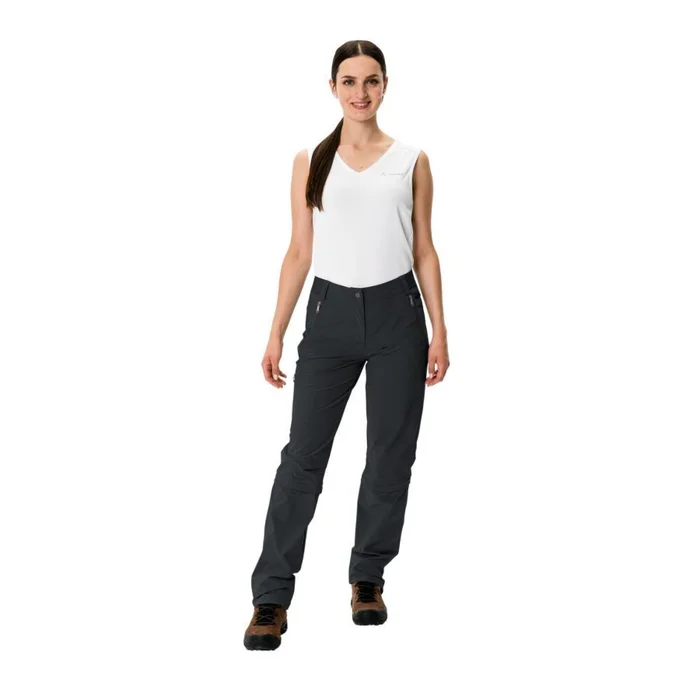 Pantalon du00e9zippable femme VAUDE Farley Stretch Capri III [Taille 34]