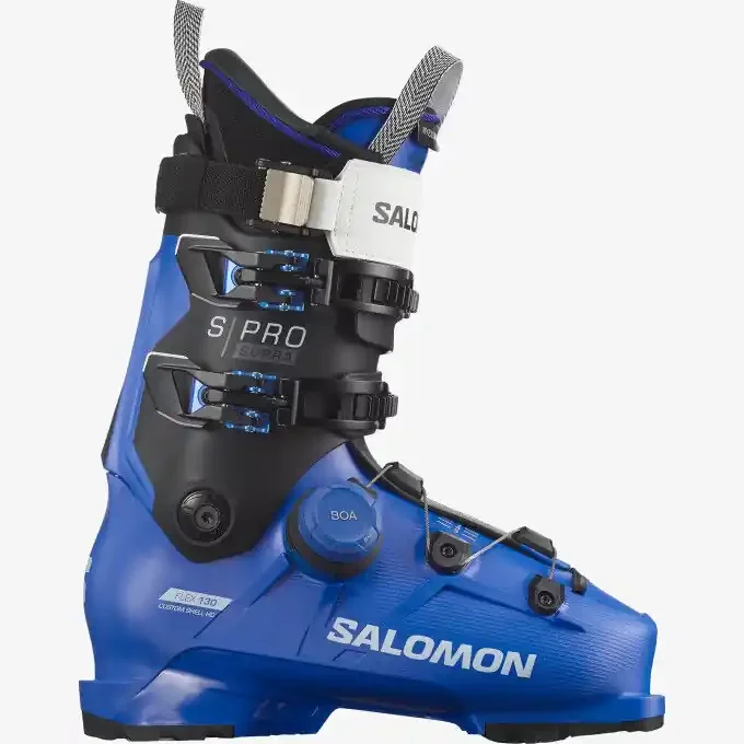 Pas Cher Chaussure de ski Salomon S/PRO SUPRA BOA 130 GW RACE Race Blue/Black/White