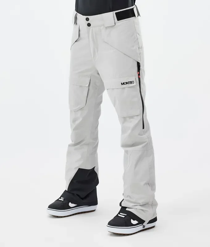 Pas Cher Montec Kirin W Pantalon de Snowboard Femme Light Grey