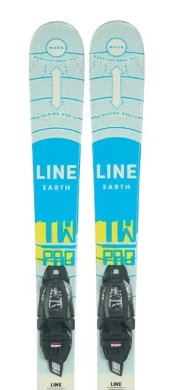 Pas Cher Wallisch Shorty Twin Tip Ski + FDT 4.5 Fixation