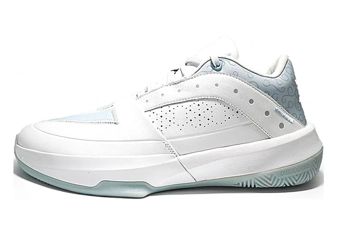 Peak Big Triangle Leather « White Blue »