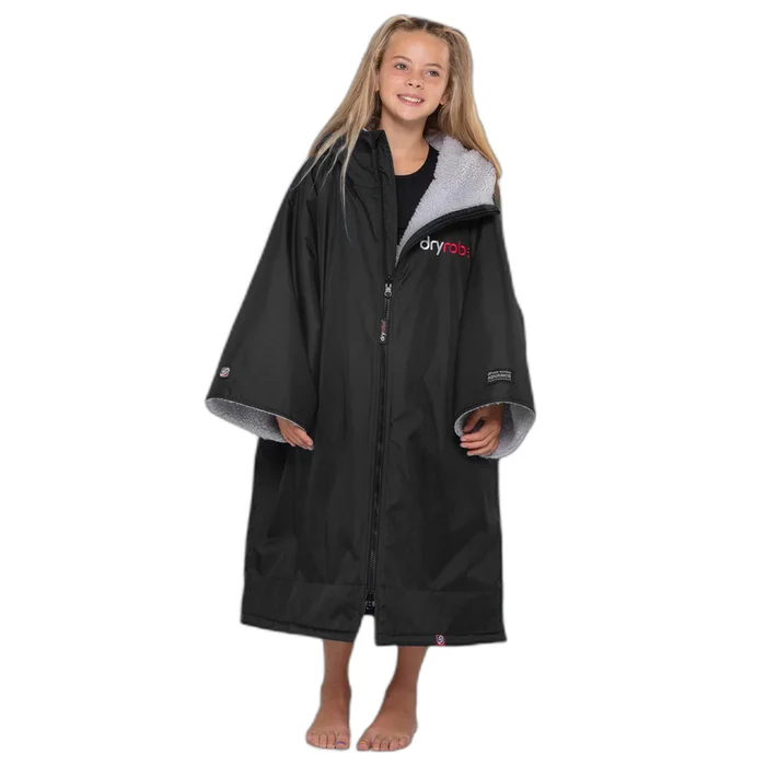 Peignoir manches courtes enfant Dryrobe [Taille 5/9 ans]