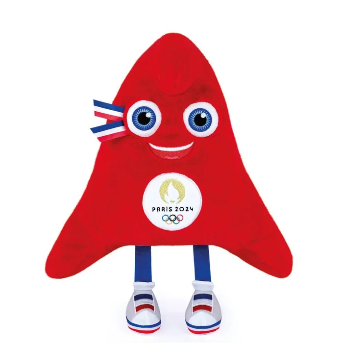Peluche Mascotte Officielle Jeux Olympiques Paris 2024 38 cm [Taille  Unique]