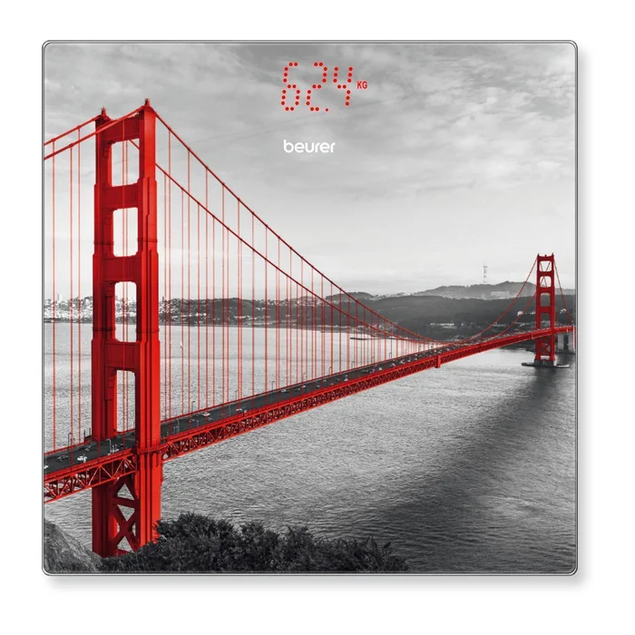Pèse-personnes Beurer GS 215 San Francisco [Taille 30×30 cm]