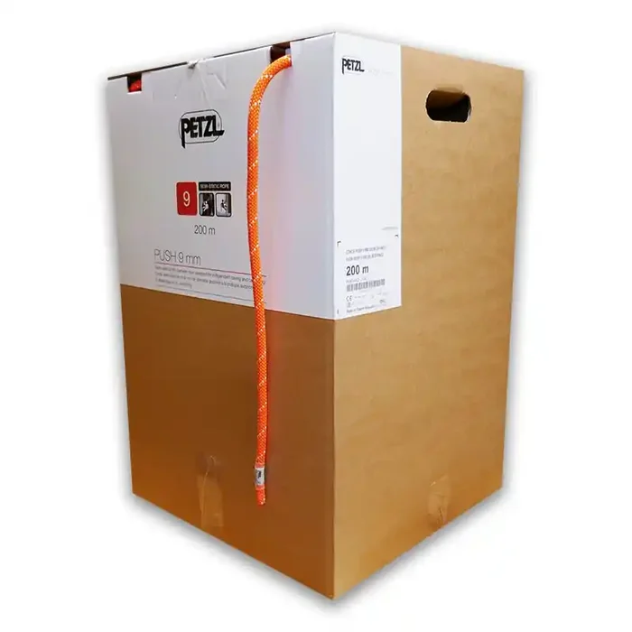 Petit Prix 200 M CORDE PUSH 9 MM ORANGE PETZL