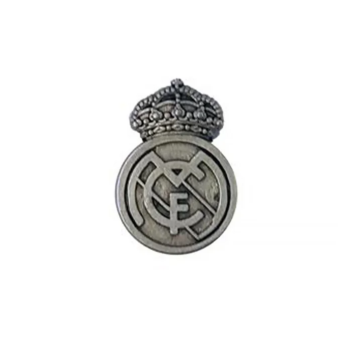 Pin&rsquo;s Écusson Argenté Real Madrid – Boutique Officiel Real Madrid CF
