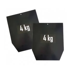 Plaques acier pour gilet pro