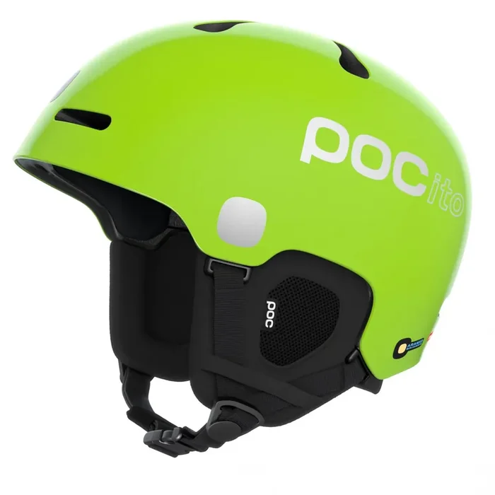 POCito Fornix MIPS, casque de ski, junior, flourescent yellow/green Vente Directe