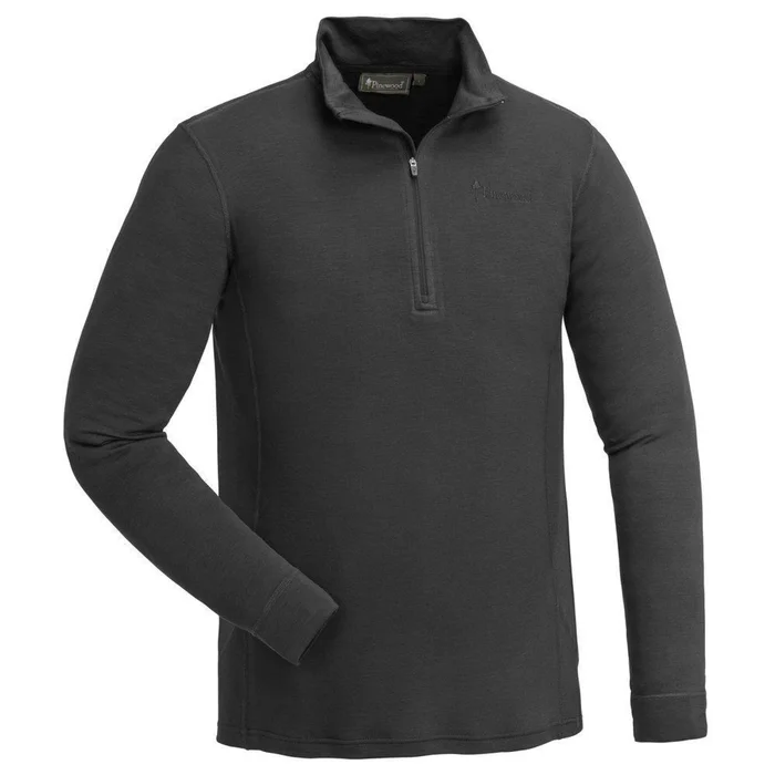 Polaire demi zippu00e9 Pinewood Abisko Merino Base [Taille S]