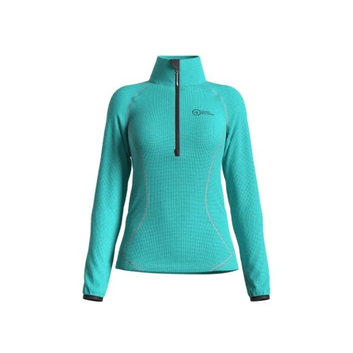 Polaire u00e0 demi-zip femme Great Escapes Adamello [Taille XS]