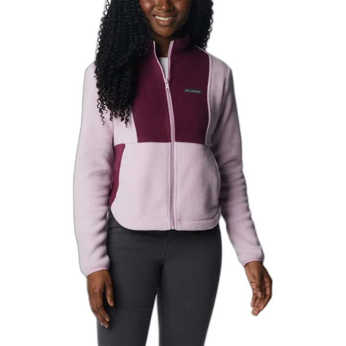 Polaire zippu00e9 femme Columbia Benton Springsu2122 Colorblock [Taille XS]