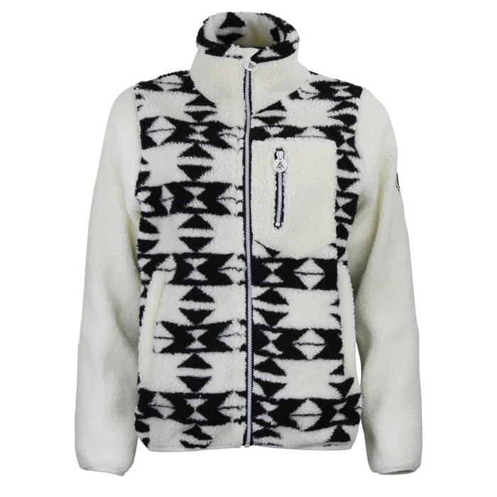 Polaire zippu00e9 poche poitrine femme Peak Mountain Sherpa 350G [Taille S]